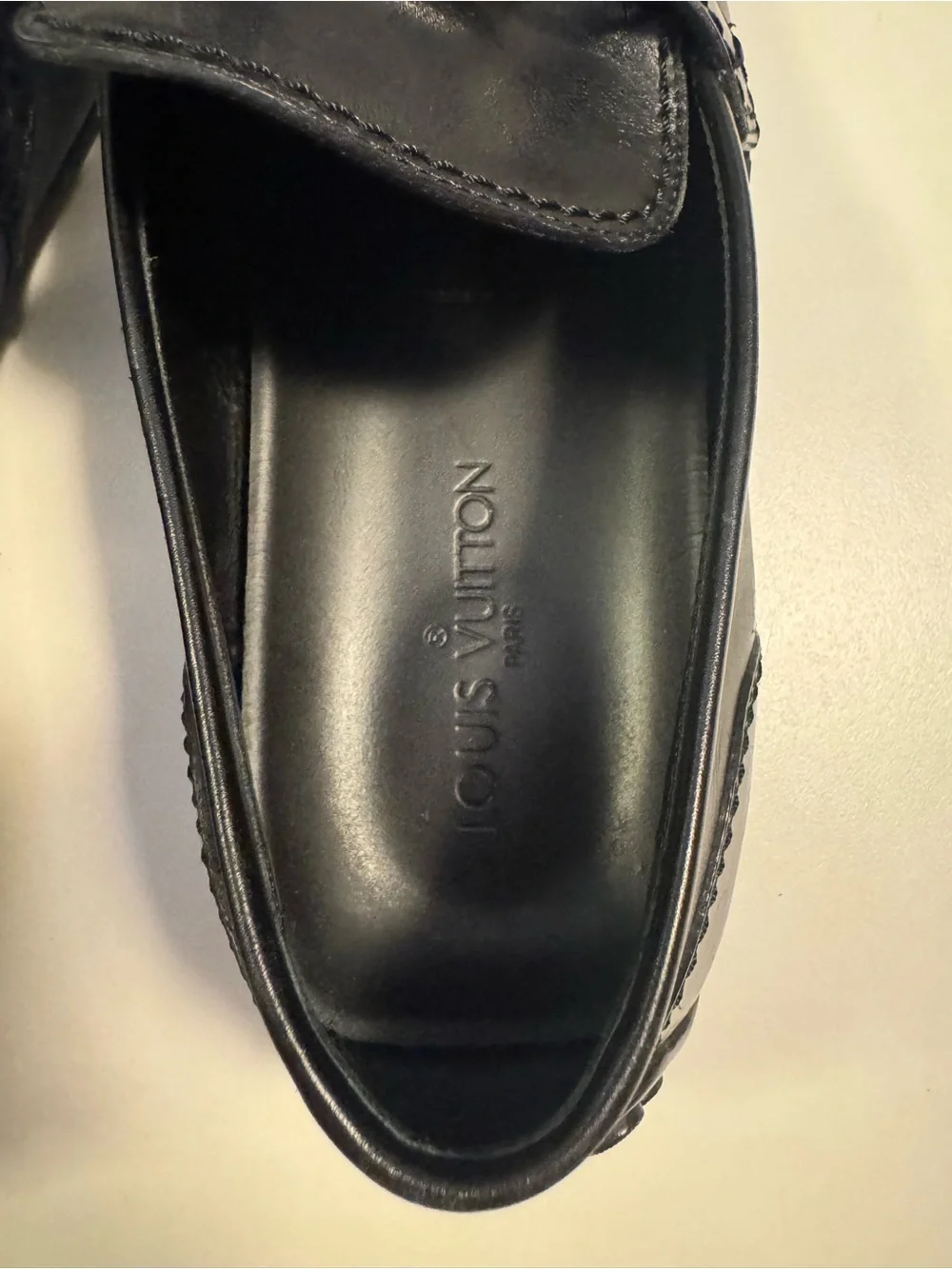 Louis Vuitton sleek black